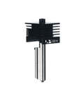 H2 P2 Compatible Complete Hotend Assembly With Solid Diamond Tip 3D Printer Nozzle For Precise Prints, 0.4mm, front view