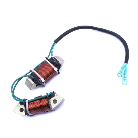 Direct Replacement Coil 855944T01 For Mercury Mariner Outboard Engine 8HP 9.9HP on white background.