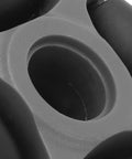 IXNAEH 48mm nylon omni-directional wheel close-up with hub bore