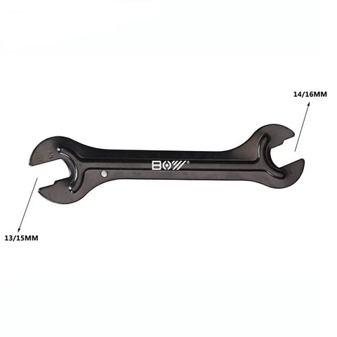 4 In 1 Cone Wrench Set For Bikes 13 Millimeter 15 Millimeter 14 Millimeter 16 Millimeter Solid Steel Wheel Hub Axle Adjuster Tool