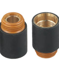 2 Pack PMX45 Plasma Cutter Retaining Caps Heavy Duty Polymer Replacement Easy Install Heat Resistant Cap for Metalworking and Industrial Cutting