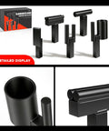 One Inch Blacksmith Anvil Hardy Hole Tools Set Five Piece Forging Kit including hot cut tool and scrolling fork