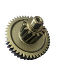 Top Performance Rear Wheel Drive Shaft Belt Pulley Idler Gear For UA125T Motorcycle Transmission, durable metal gear close-up.