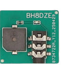 Morse Code Trainer CW Key Telegraph Practice Tool With Buzzer Sound and Light Feedback, PCB component close-up