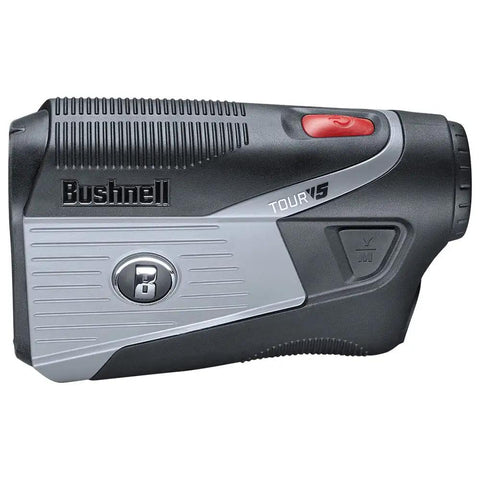 Golf Laser Rangefinder V5 Patriot Pack With PinSeeker Visual JOLT And BITE Magnetic Cart Mount NonSlope Model side view
