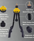 Rivet Nut Tool Kit 16 Inch With 13 Metric And SAE Mandrels 170 Piece Rivet Nut Assortment Set showing features and materials