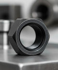 Collet Nut And Collet Chuck Set M17 Tool Holding Clamp For Precise Routing And Cutting Beefy Heavy Duty Ultra Consistent Hold For Shop Use And Fabrication Floors, black steel nut