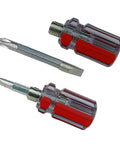 Grab And Go Mini Screwdriver Set For Home DIY And Quick Fixes, Double Ended With Flathead And Phillips Tips, Compact Portable Tools