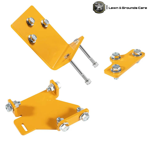 Upgraded 125255 Hydro Transmission Brackets Kit With Beefed Up Brackets And Hardware For Zero Turn Mowers Includes 552564 552565 552566 552567 OE Replacement Service Kit That Improves Belt Stability And Durability