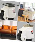 Heavy Duty Leveling Workbench Casters Four Pack Super Sturdy With Five Hundred Kg Load Capacity Industrial Transport Swivel Plate Wheels For Workshop Gear Non Slip Wear Resistant Thick Bracket Design Easy Leveling Setup, white caster on sofa and workbench