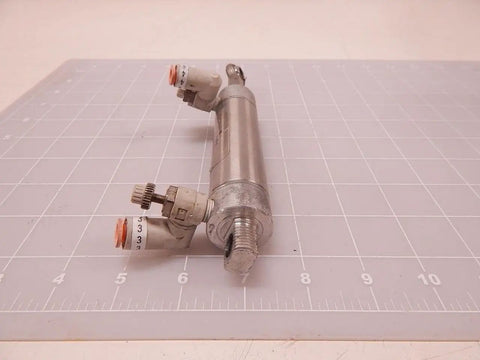 Industrial Workhorse Hydraulic Cylinder Featuring A Two Inch Stroke And One Zero One Sixteenths Inch Bore Built Tough For Garage Projects And Ready To Crush Heavy Loads Daily
