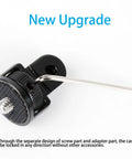 One Quarter Inch Screw Head Camera Mount Adapter For Tripod Rig CNC Aluminum Alloy Conversion Fits Insta360 One X2 X3 X4 X5
