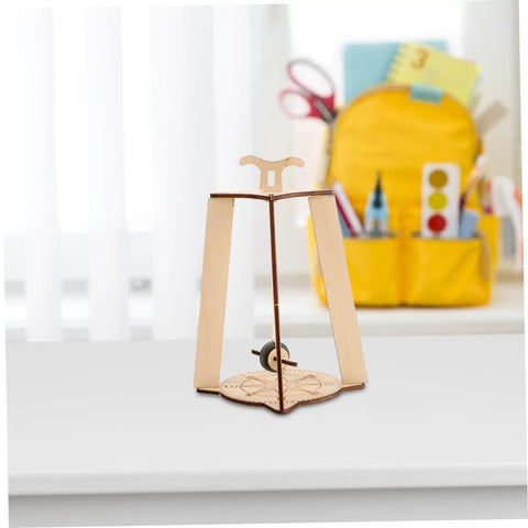 Stem Building Kit For 3D Compass Project Educational Science DIY Wood Craft Kit For Kids And Teens Hands On Physics Toy