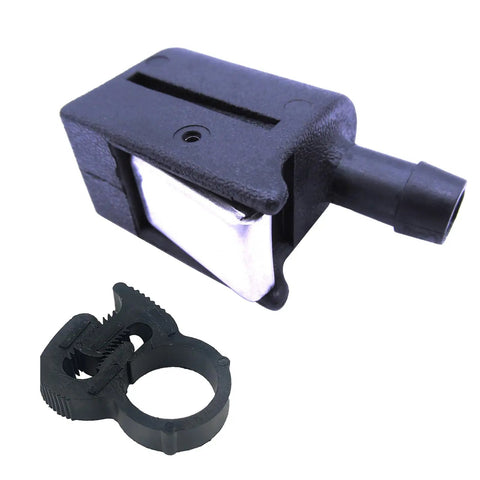 Quick Disconnect Fuel Line Fitting Connector For Mercury Mariner Mercruiser Outboard 4HP To 40HP 5 16 Inch Inside Diameter Fuel Line 8mm Three Eighth Inch Barb Fits 22 13563Q3 22 13563A3 13563T3 13563BK3 Female Engine End