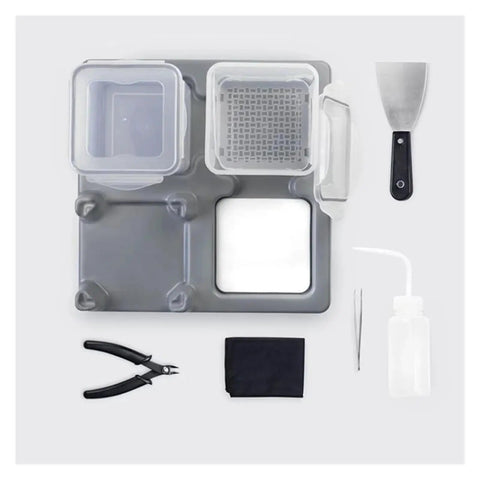 Slam Dunk Your 3D Print Cleanup With This All In One Resin Washing Kit Loaded With Pro Level Scrapers Isopropyl Bath And Rapid Dry Rack For Zero Hassle Post Processing Every Single Session