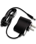 9V 300mA Power Supply For Electric Guitar Effects Pedals With Tip Negative 5.5mm X 2.1mm Barrel Connector, black plug.