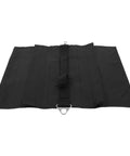 Beefy Heavy Duty Photography Sandbag Weight Bag With Oxford Cloth open flat showing strap and metal ring detail