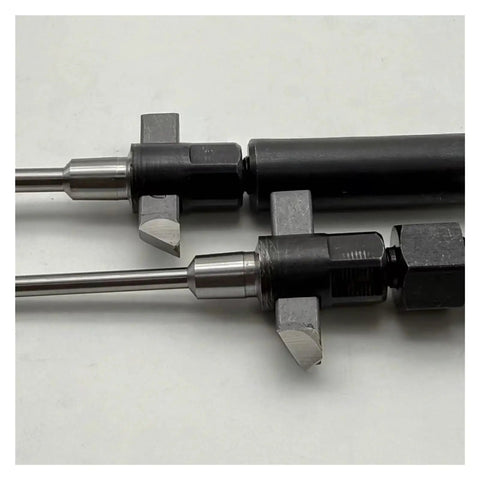Top Tier Adjustable Hard Alloy Valve Seat Grinding Wheel Reamer Handle With Universal Car And Motorcycle Tool Kit For 30/45/60/70/90 Degree Angles To Fix Minor Engine Malfunctions Like A Champ With Durable Family Vehicle Gear, hard alloy handle
