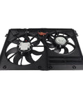 Top Tier Engine Radiator Cooling Fan Slick Replacement For Vw Jetta Passat Golf Tiguan And Audi showing dual fan assembly.