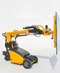 Heavy Duty Electric Vacuum Glass Lifter With Slick Suction Cups For Rock Solid Window Installation And Pro Grade Construction Hauling Jobs That Bring Legit Muscle Without Giving You Any Real Trouble, showcasing a motorized arm grip.