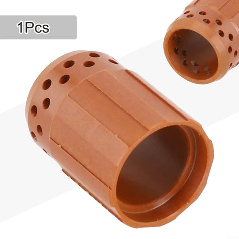 Swirl Ring 220670 Plasma Cutting Consumable Replacement Part For 45 Amp Machines, detail view showing holes and structure