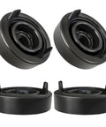 Road Ready Universal 80mm Headlight Dust Caps 4 Pack Rubber Sealing Protective Covers for H4 Bulbs