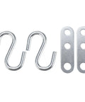Garage Door Cable And Pulley Kit With 2 Pairs Of Galvanized Aircraft Cables And 4 Heavy Duty 3 Inch Pulley Sheaves Built Tough For Torsion Doors Up To 12 Ft Or Extension Doors To 9 Ft 400 Lb Pulley Rating hooks and connectors