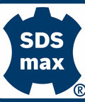 SDS-max logo for 3 9/16 Inch Rotary Hammer Core Bit Set With Wave Design Delivers Cleaner Holes Up To 6 Inches Carbide Tipped Centering Bit