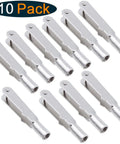 10 Pack Beefy Steel Quick Link Clevis Replacement Parts For RC Airplane M3 Size Durable Upgrade Connectors