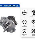 2 Pack Rear Wheel Hub Bearing Assembly Fit For 2015-2017 Lexus NX200t AWD, 2018-2019 NX300 AWD, 2015-2019 NX300h AWD, 2006-2018 RAV4 AWD