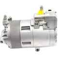 Heavy Duty Hybrid Ac Compressor Replacement For Bmw Rigs Crushes Blowing Hot Air Fast Fixes Worn Out Air Conditioning Units Precision Assembly Cuts Friction Uses 64529332199 Slick, side view with metallic finish.