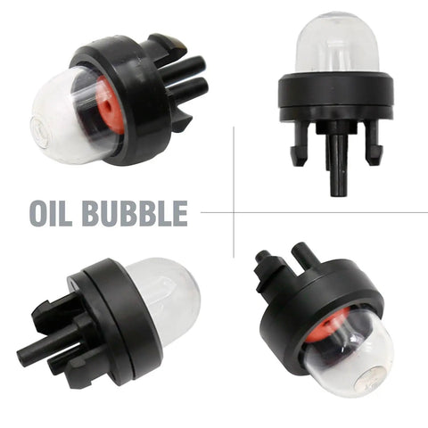 Two Size 2 Foot Fuel Line Hose Filter Kit With Primer Bulb And Spark Plug For Poulan Craftsman Chainsaw Replaces 530071835 530037793