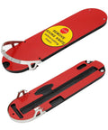 Dado Lock-Down Insert For SawStop And Jet Saws, shown with metal clamps, red finish, designed for precise dados and universal fit.