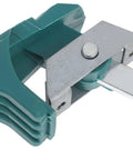 Close-up of Heavy Duty Commercial Oven Handle For Drying Oven And Vacuum Chamber Baking Equipment showing sturdy polymer grip and metal attachment.