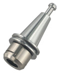 Top Tier ISO20 ER16 CNC Collet Chuck Tool Holder Fabricated From Beefy 20CrMnTi Steel seen from side angle for precise cutting applications.