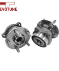 Two Piece Rear Wheel Bearing And Hub Assembly 5 Lug Set Fits Scion FR S Toyota 86 GR86 Subaru Outback Forester Impreza Legacy Crosstrek WRX 2008-2020 Replacement, silver