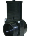ABS Gate Valve 3 Inch MPT to Slip Black Durable Valve with Easy Push Pull Operation for Quick Shutoff and Unrestricted Flow