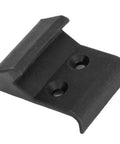 4 Pack Jaw Protectors for Tire Change Machine Parts made from black ABS material with two holes for easy installation.