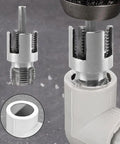 Dual Function Pipe Threading Tool For Drill Internal And External Threads With Half Inch And Three Quarter Inch Dies