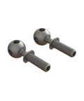 Beefy 18mm Pivot Ball M8x25mm Set Of 2 For RC Cars Built To Last Direct Replacement Steel Hardware High Precision Construction Durable Pivot Balls ARA330560, two steel parts