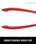 PrecisionCUT Aluminum Hedge Shears With Lightweight Ergonomic Handles For Easy Trimming Of Hedges Shrubs And Bushes Without Fatigue