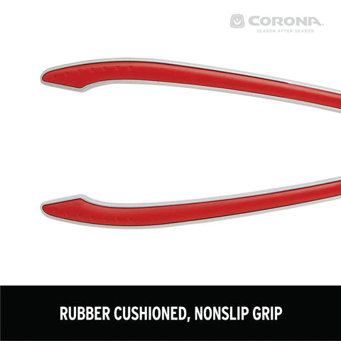 PrecisionCUT Aluminum Hedge Shears With Lightweight Ergonomic Handles For Easy Trimming Of Hedges Shrubs And Bushes Without Fatigue