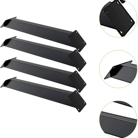 Heavy Duty 45 Degree Angle Support Bracket Kit For Wood Structures And Pergolas Four Pack Weather Resistant Corner Braces Inside Joint Perfect For Gazebos Treehouses Cabins Patios And Other Outdoor Wooden Builds