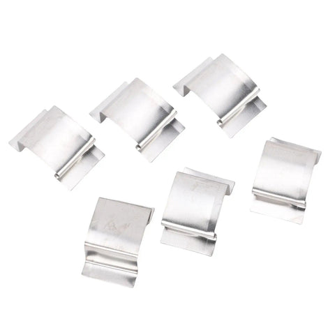 Sturdy Stainless Steel Greenhouse Clips For Climbing Plants, Glazing Sprung G Clamp Holders, Garden Maintenance Tool Set, 50 pcs