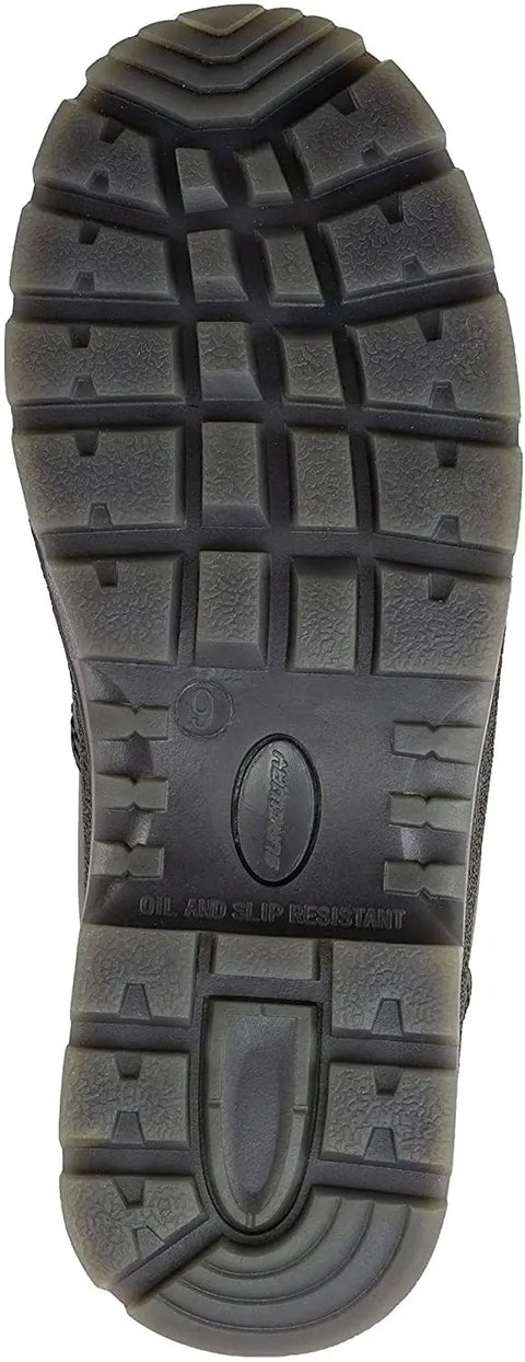 Tread pattern of Men Slip On Work Boots With Composite Toe Lightweight Tough As Nails Water Resistant Electric Hazard Safe Anti Static