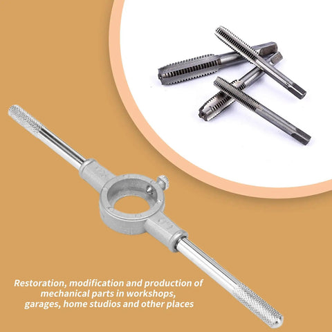 Get Your Garage Ready With This Dope 11Piece Tap And Die Set Including M5 M6 M7 M8 Sizes For Serious Metal Working, Thread Repairing, And DIY Projects At Home Or In The Shop Without Breaking The Bank Today. Metric tap and die set with wrench handles for thread repair