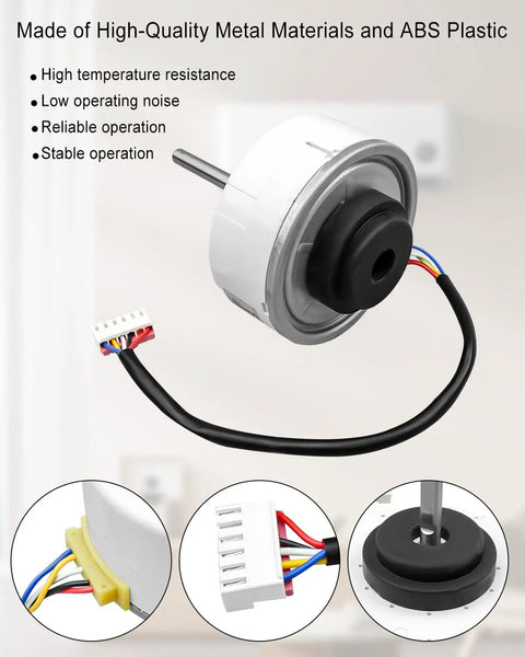 Plug And Play Replacement Brushless DC Fan Motor For Inverter Air Conditioners With Stable Operation 30W 1300RPM CCW Rotation