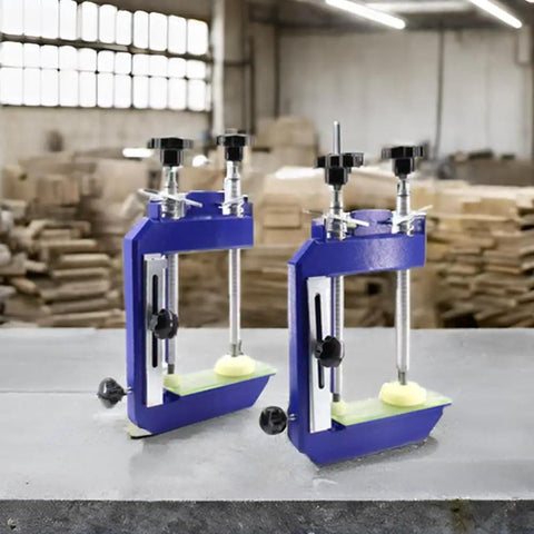 Two Pack 45 Degree Mitre Clamp For Granite Stone Marble Countertops Seam Splicing Pro Grade Heavy Duty 10 Inch Slab