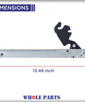 Oven Door Hinge 023799-000 Mansfield Red For Viking Ovens And Ranges Replacement Part Left Or Right Fit Non OEM Replaces VK023799-000 AP5319071 Easy Install And Durable, 13.46 inch