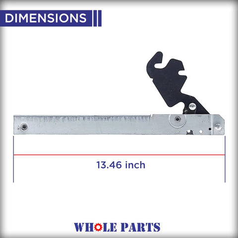 Oven Door Hinge 006070-000 Mansfield Green Replacement For Viking Ovens And Ranges Left Or Right Side Non OEM 13.46 inch.